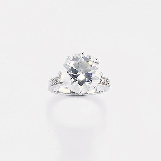 ANELLO CON BRILLANTE TAGLIO VECCHIO