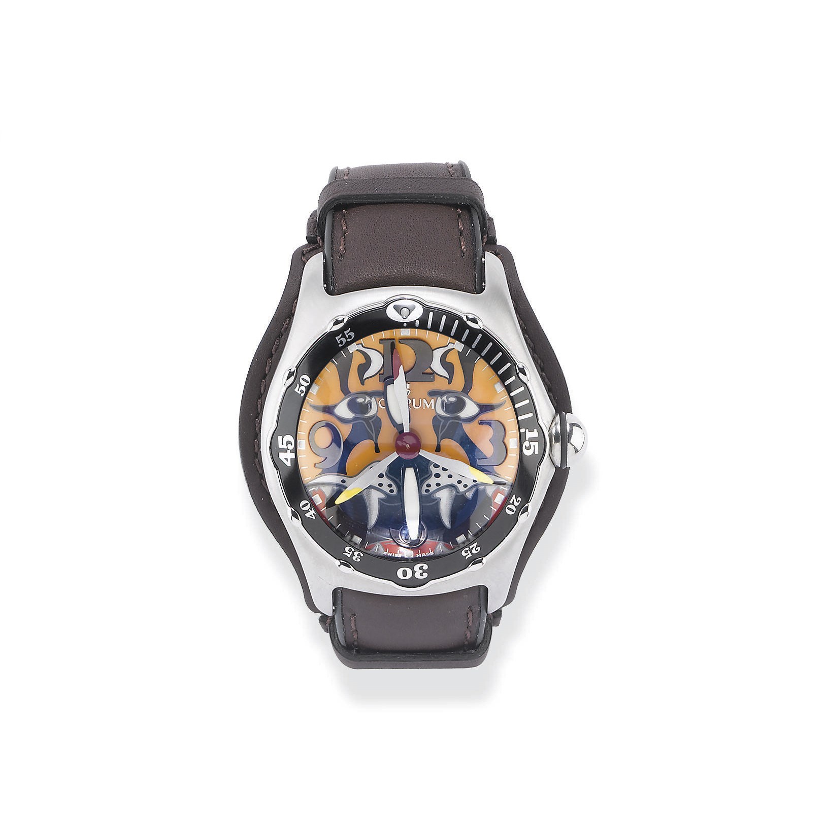 OROLOGIO "BUBBLE DIVE BOMBER" IN ACCIAIO, CORUM