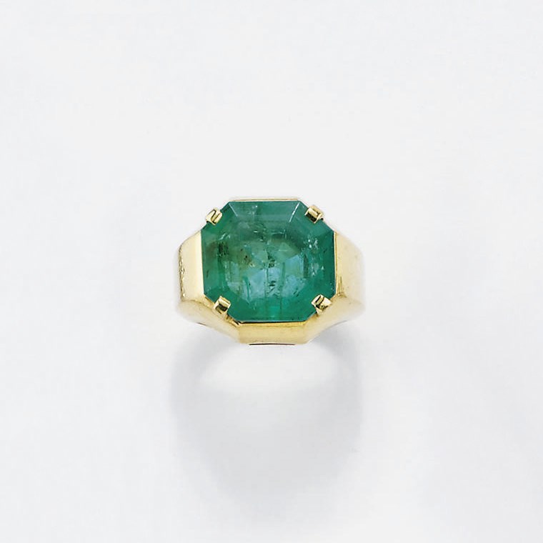 ANELLO CON SMERALDO