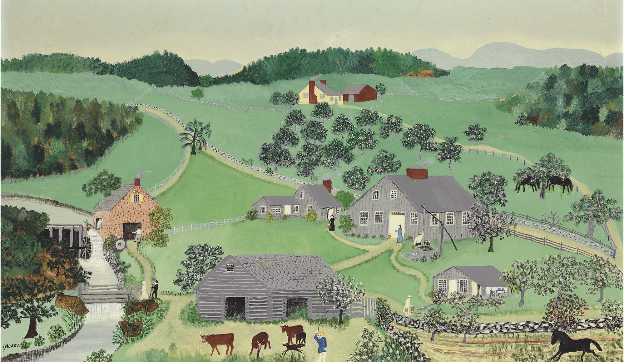 Anna Mary Robertson (Grandma) Moses (1860-1961)