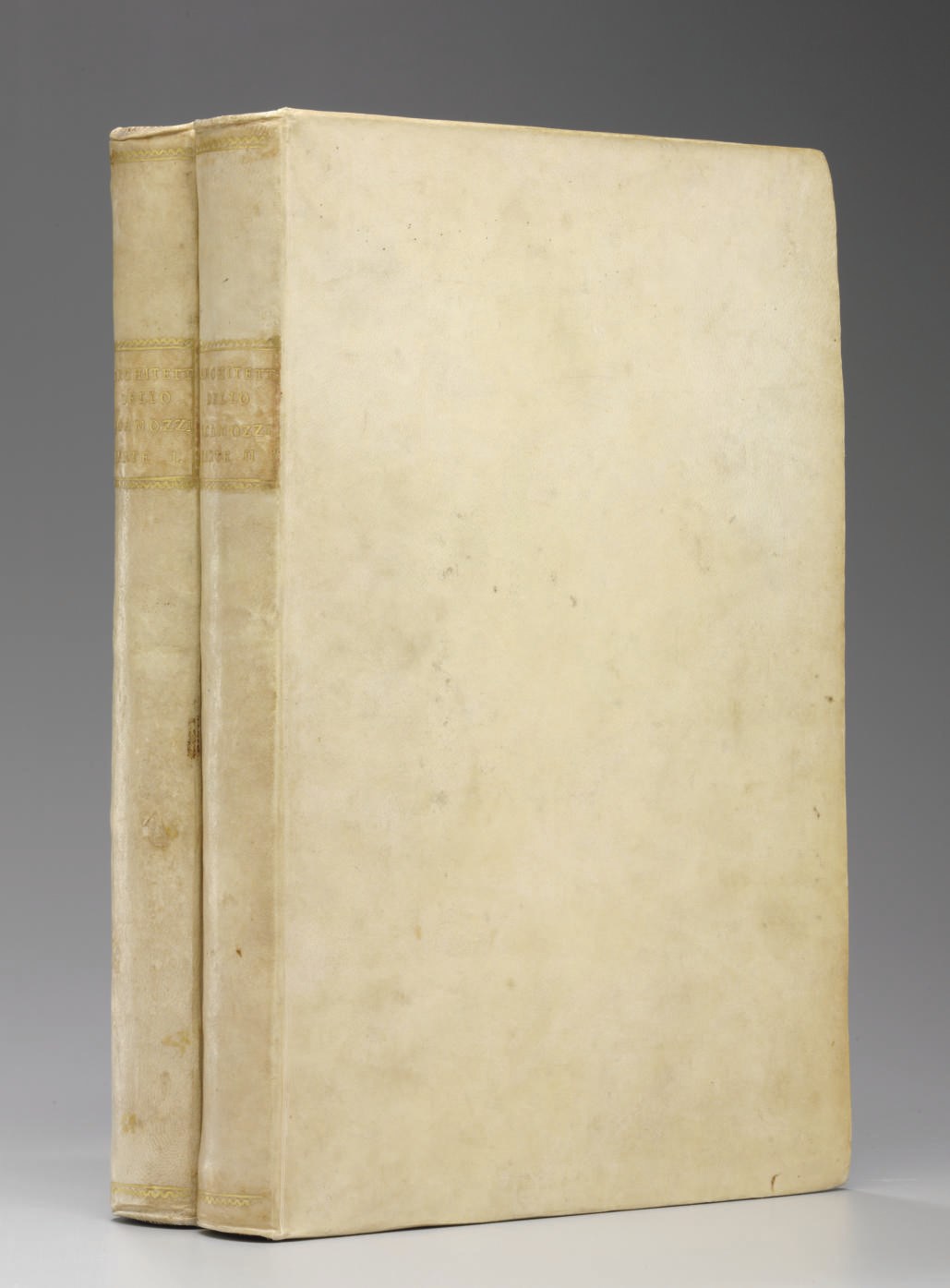 SCAMOZZI, Vincenzo (1552-1616). Dell'idea della Architettura universale. Piazzola: Nel luogo delle Vergini, 1687.