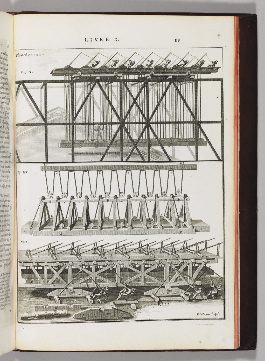 VITRUVIUS POLLIO, Marcus. Les dix livres d'architecture de Vitruve. Edited and translated by Claude Perrault. Paris: Jean Baptiste Coignard, 1684.