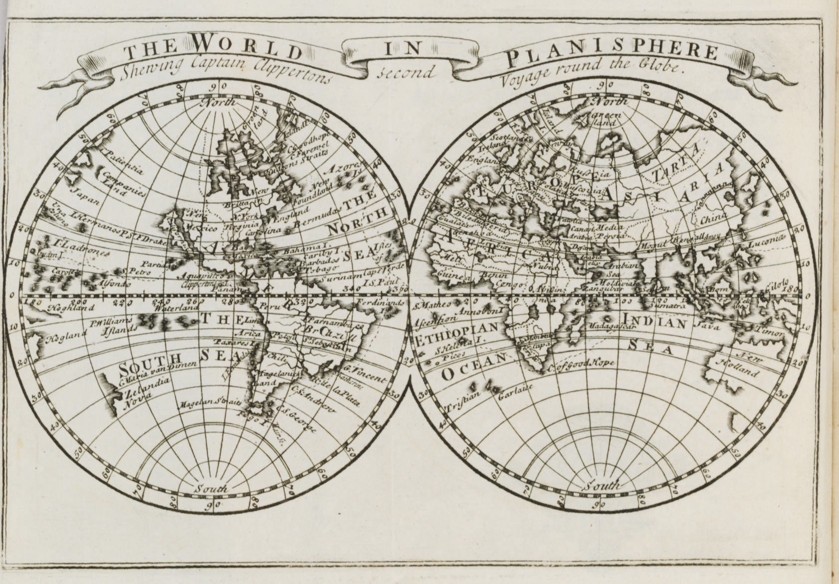 BETAGH, William (early 18th century). A Voyage Round the World. Being an account of a remarkable enterprise, begun in the year 1719, chiefly to cruise on the Spaniards in the great South Ocean. Relating the true historical Facts of that whole Affair: Testifyd by many imployd therein; and confirmed by Authorities from the Owners. By William Betagh, Captain of Marines in that Expedition. London: Printed for T. Combes, J. Lacy, and J. Clarke, 1728.