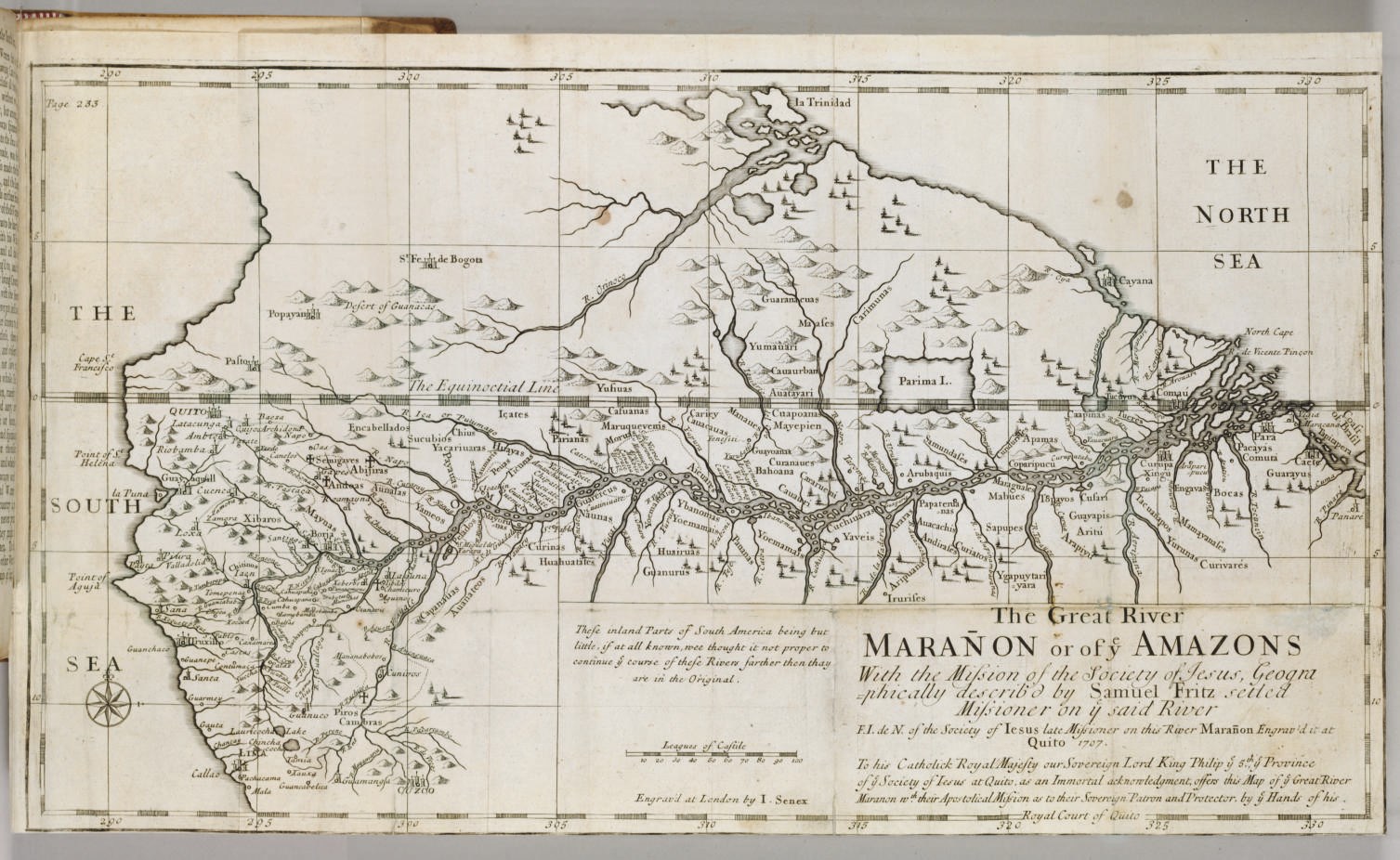 COOKE, Captain Edward (fl. 1710). A Voyage to the South Sea, and Round the World, Perform'd in the Years 1708, 1709, 1710, and 1711... Wherein an Account is given of Mr. Alexander Selkirk... upon the uninhabited Island of Juan Fernandes. London: Printed by H.M. for B. Lintot, and R. Gosling..., 1712.