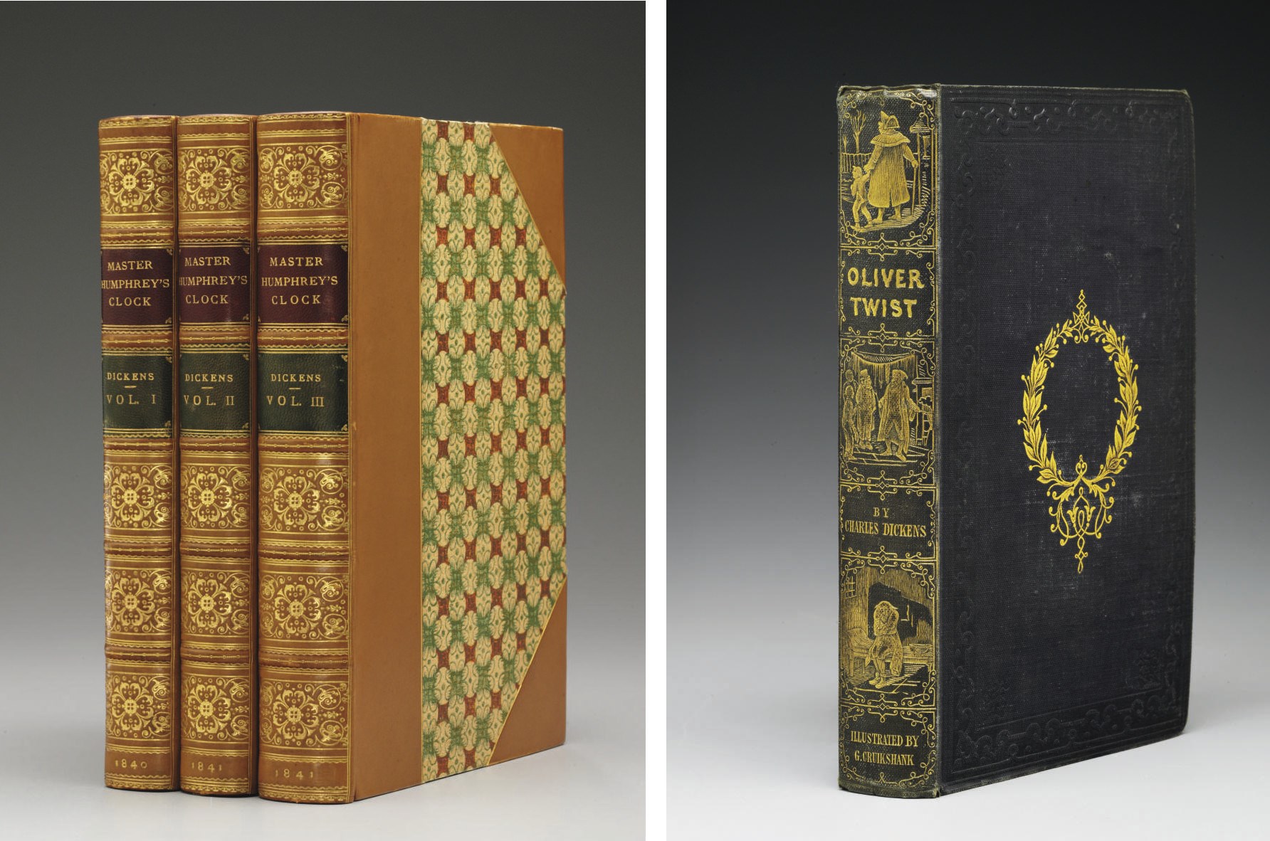 DICKENS, Charles. Master Humphrey's Clock. By "Boz." London: Chapman and Hall, 1840-1841.