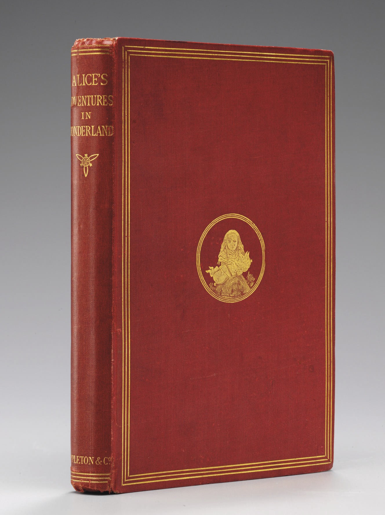 DODGSON, Charles Lutwidge ("Lewis Carroll") (1832-1898). Alice's Adventures in Wonderland. New York: D. Appleton, 1866.