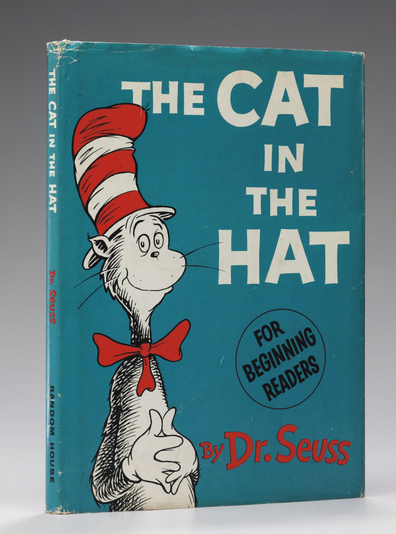 SEUSS, Dr. (Pseudonym of Theodore GEISEL, 1904-1991). The Cat in the Hat. New York: Random House, 1957.