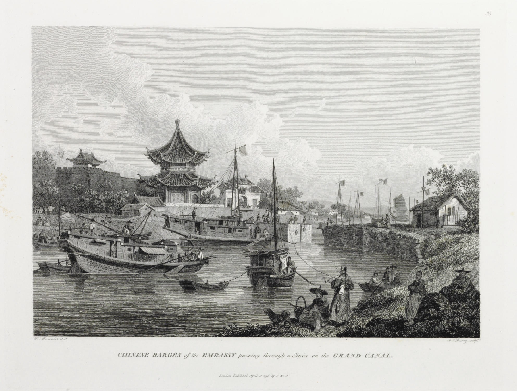 STAUNTON, George Leonard (1737-1801). An Authentic Account of an Embassy from the King of Great Britain to the Emperor of China... taken chiefly from the papers of his Excellency the Earl of Macartney. London: by W. Bulmer and Co. for G. Nicol, 1797.