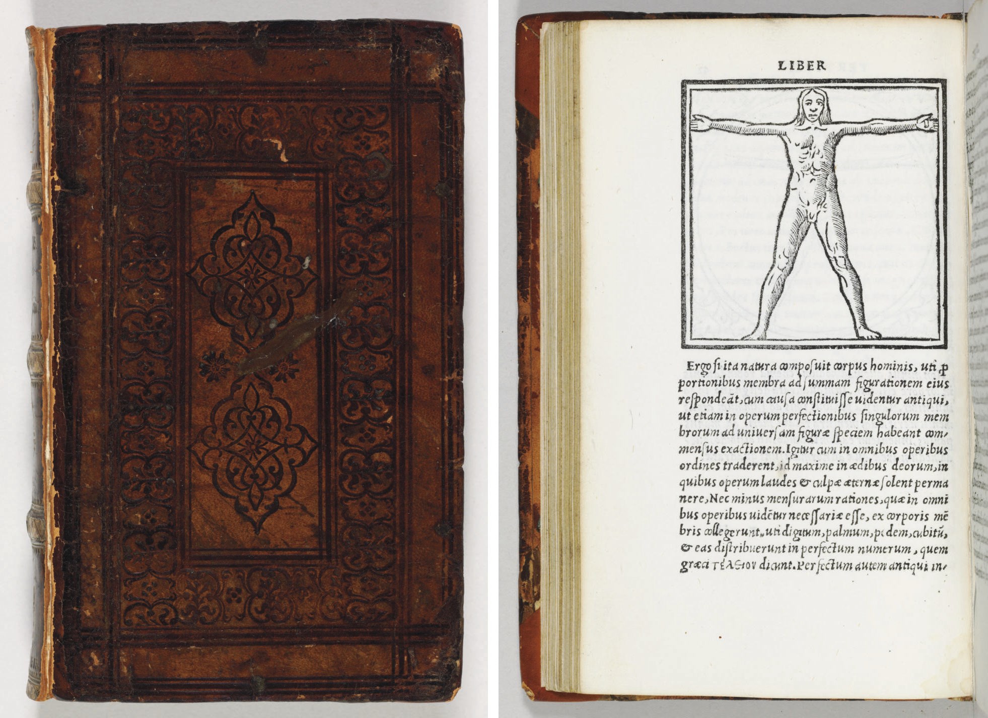 VITRUVIUS POLLIO, Marcus. Vitruvius iterum et Frontinus a Iocundo revisi. Edited by G. Giocondo. Florence: Giunta, October 1513.