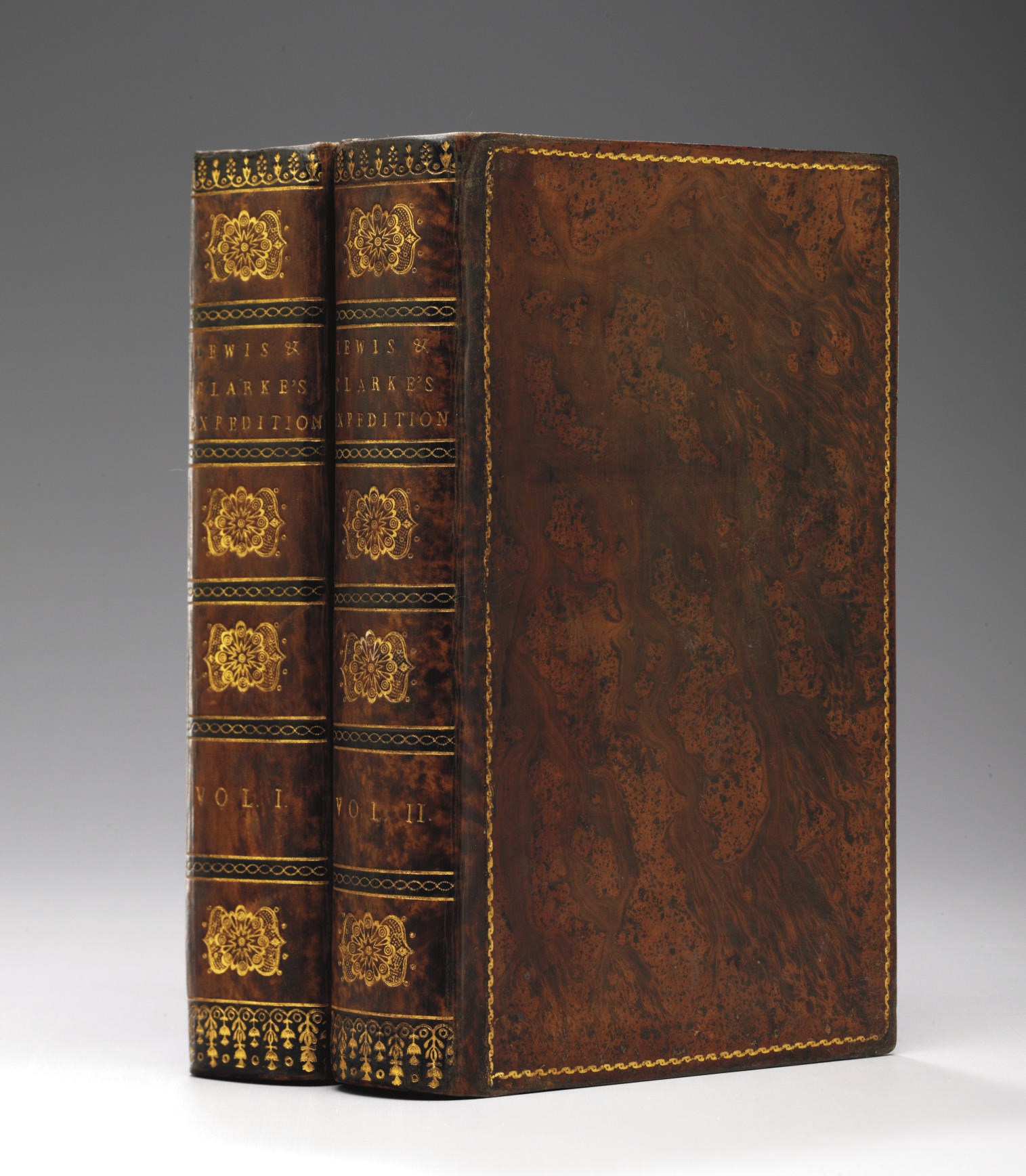 LEWIS, Meriwether and William CLARK. History of the Expedition under the Command of Captains Lewis and Clark, to the Sources of the Missouri, thence across the Rocky Mountains and down the River Columbia to the Pacific Ocean. Performed during the years 1804-5-6. Philadelphia: [by J. Maxwell at New York for] Bradford and Inskeep, 1814.