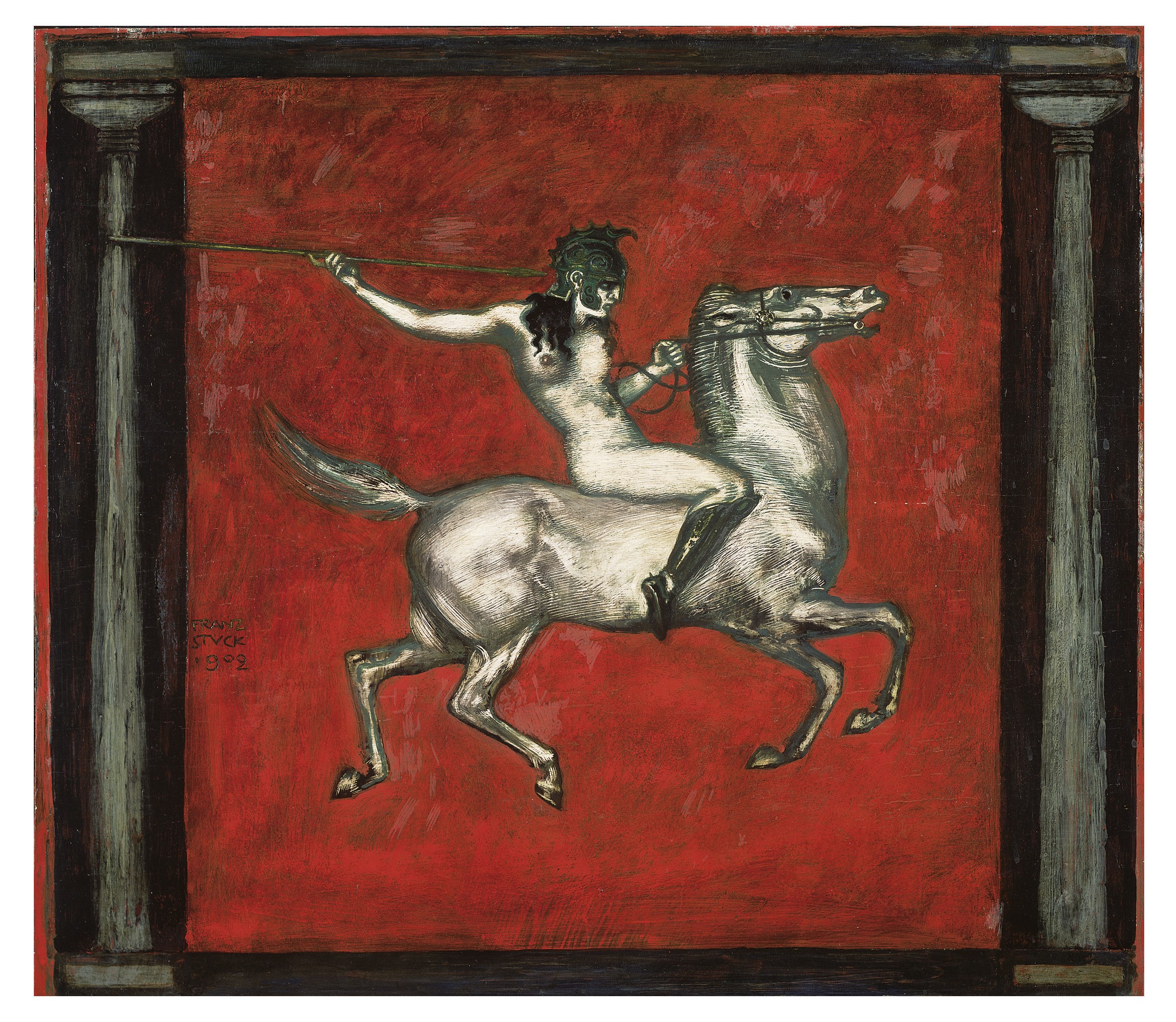 FRANZ VON STUCK (TETTENWEISS 1863-1928 TETSCHEN)
