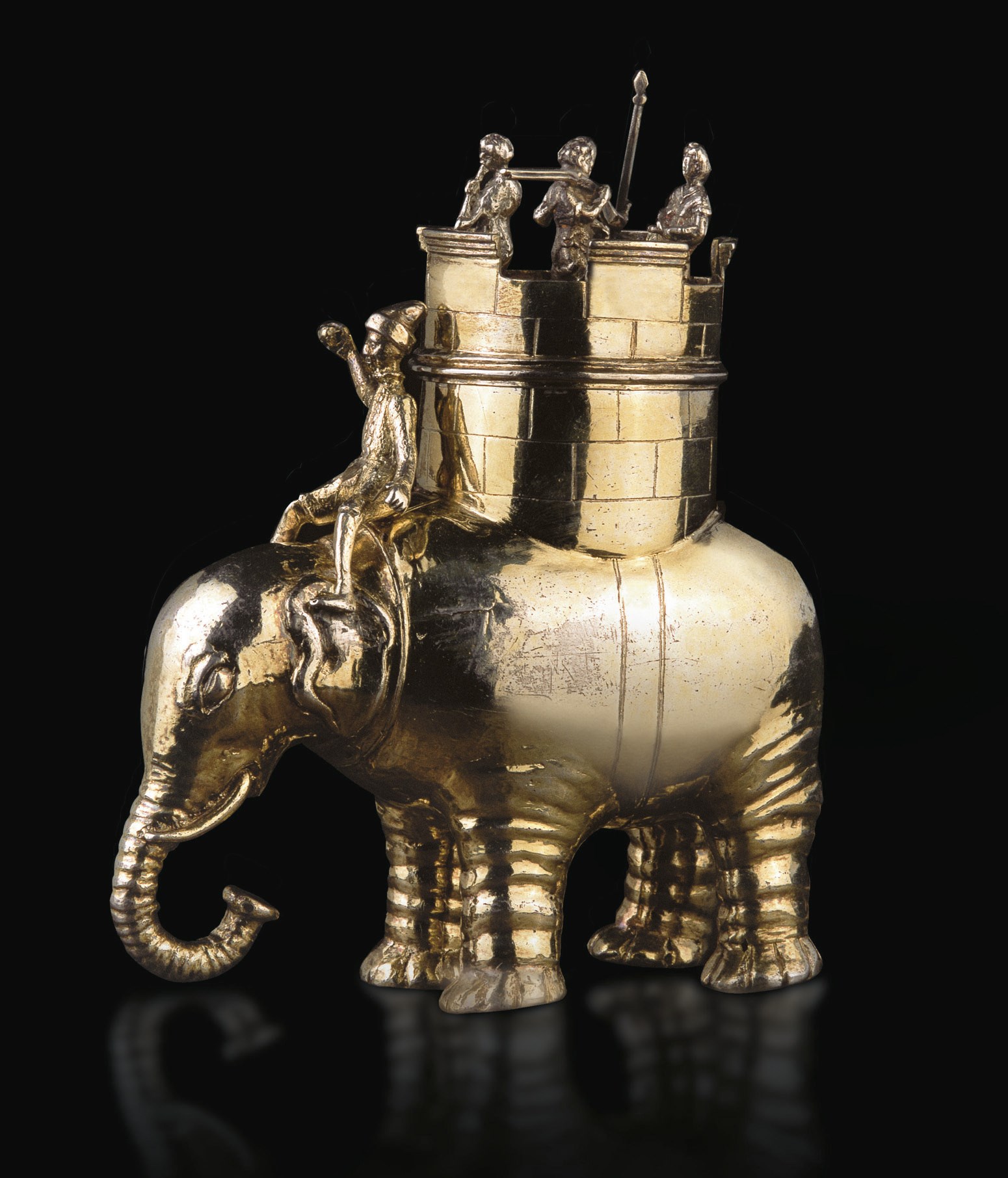 ELEPHANT EN VERMEIL