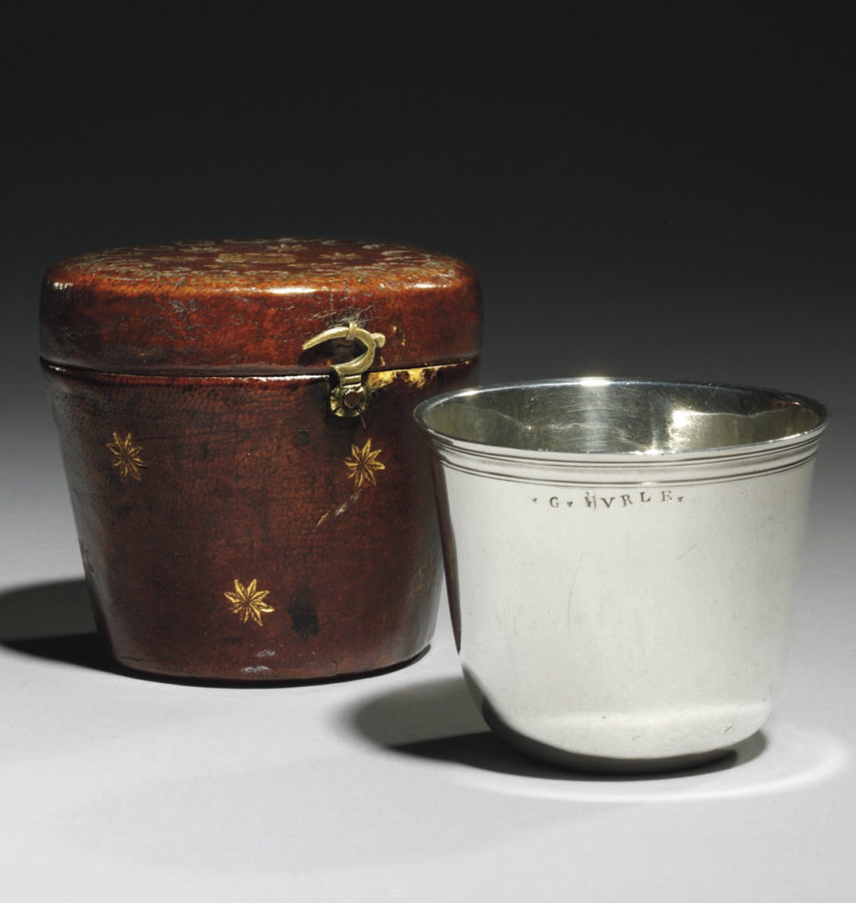 TIMBALE CURON EN ARGENT