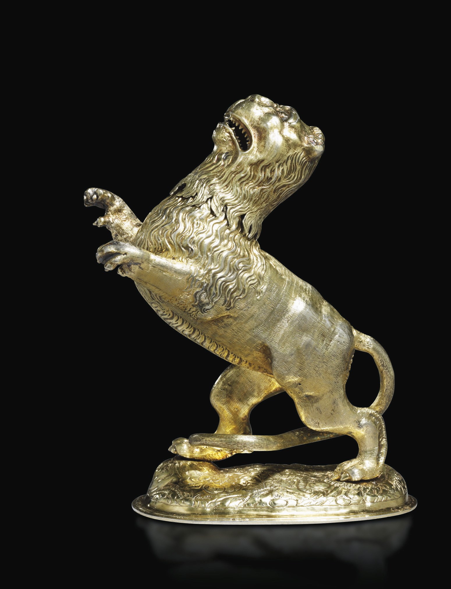 LION EN VERMEIL