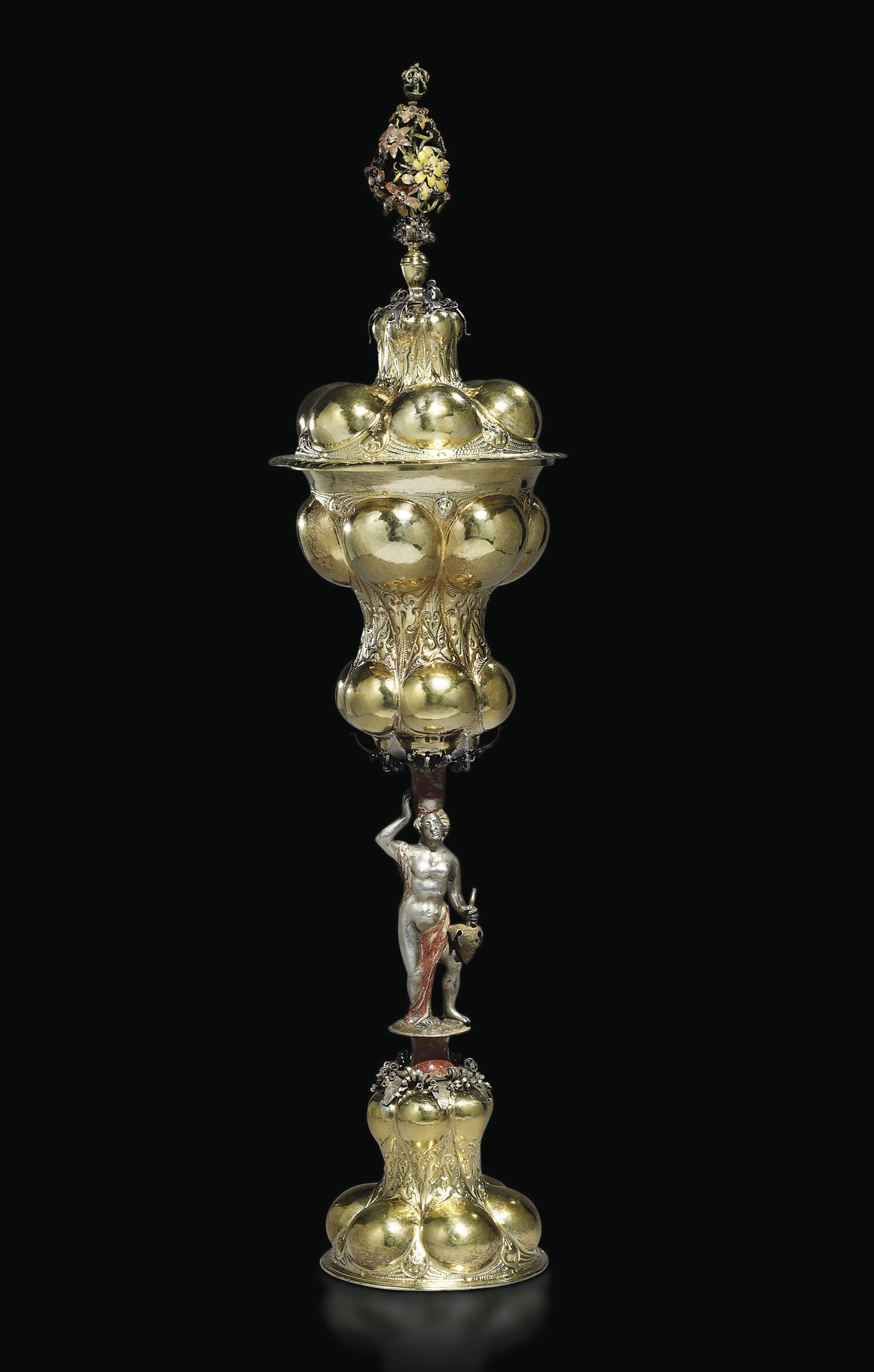 LA COUPE DE PLUMENLAGE
COUPE POLYLOBEE EN ARGENT ET VERMEIL