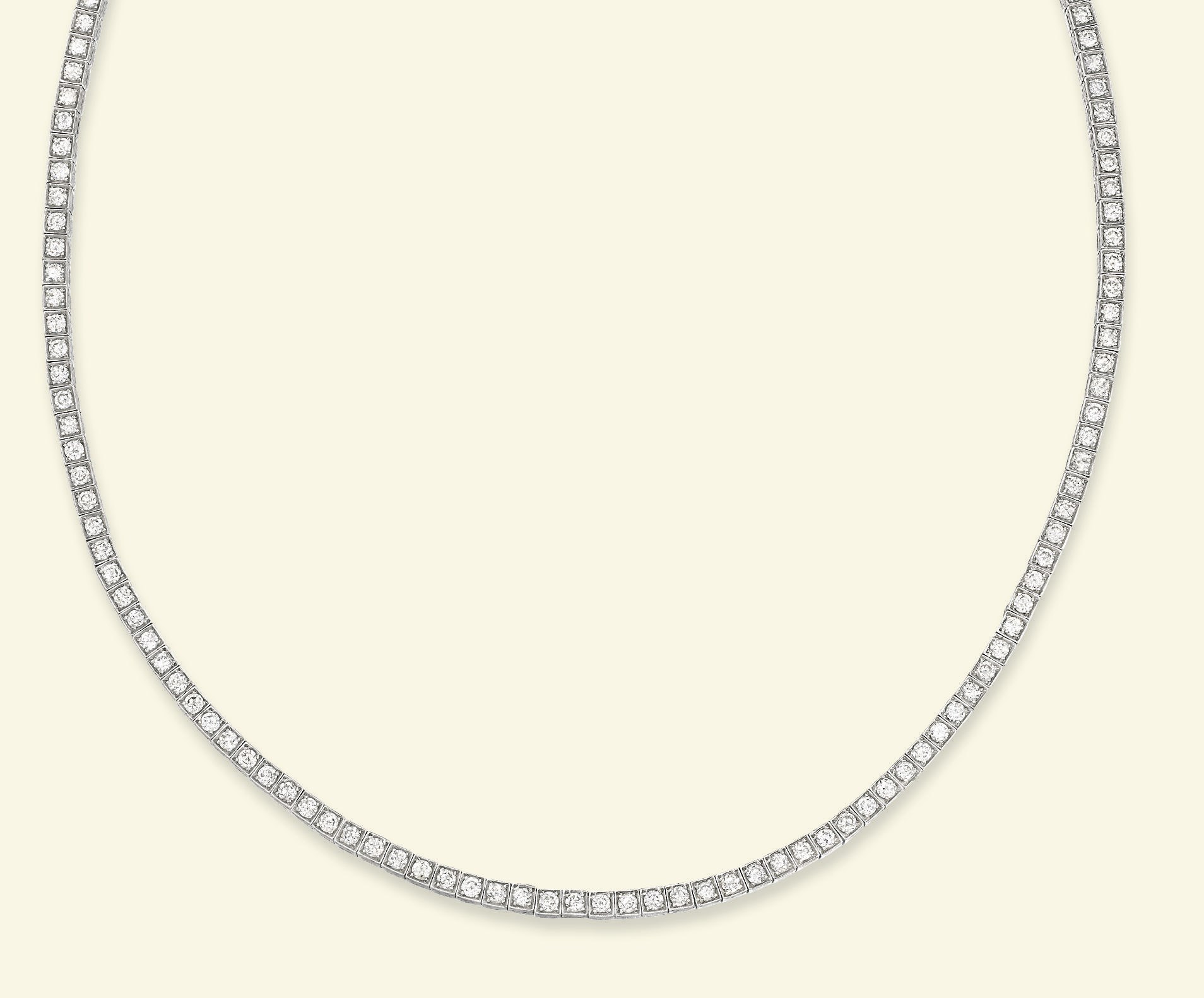 A DIAMOND NECKLACE