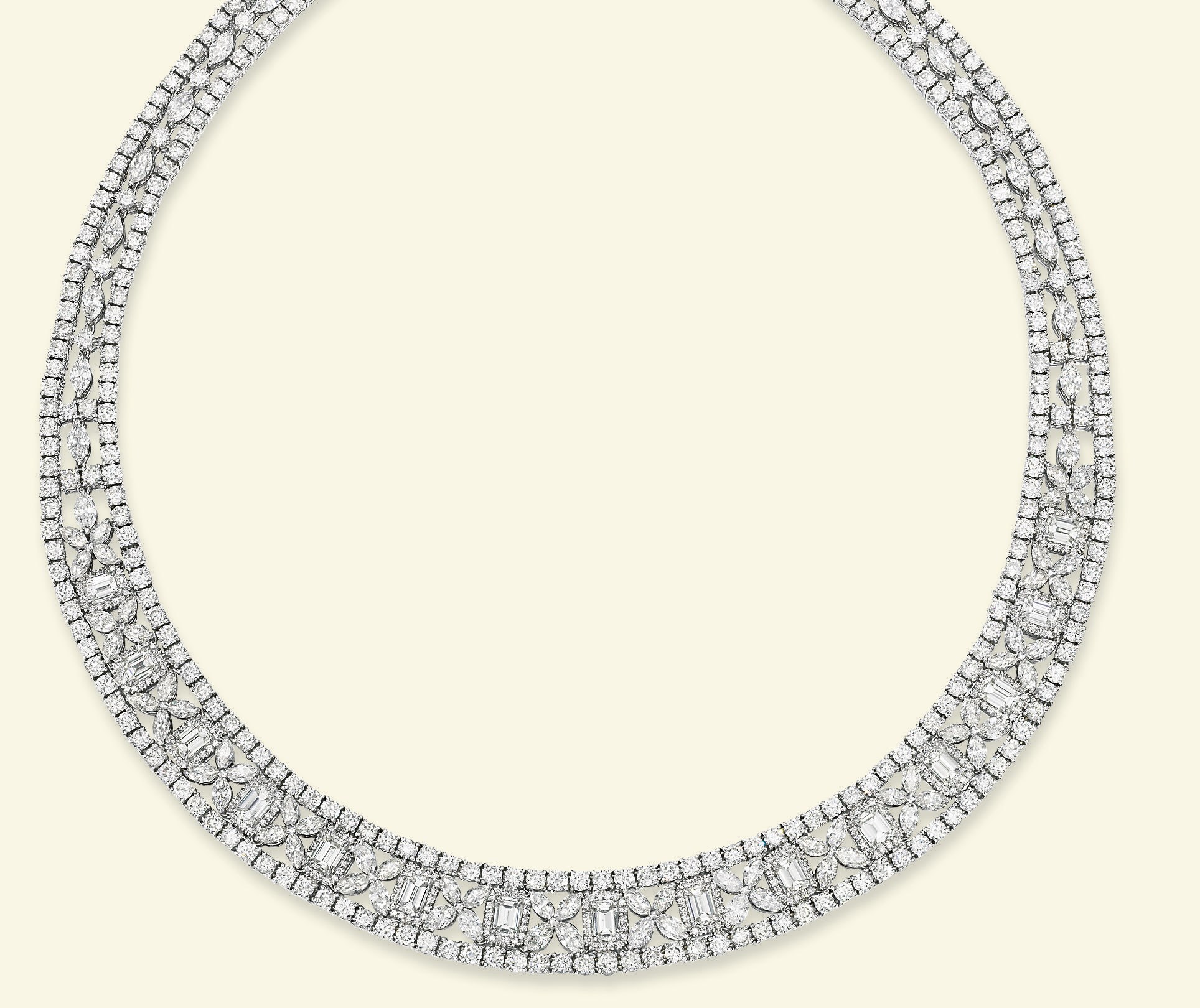 A DIAMOND NECKLACE