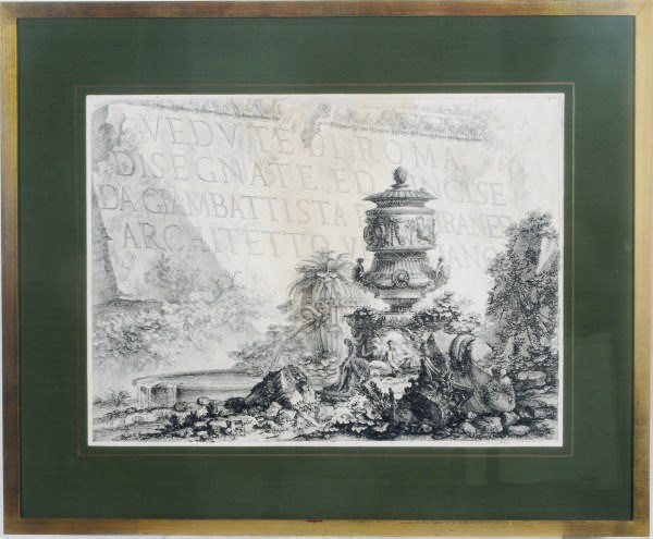 Giovanni Battista Piranesi (1720-1778)