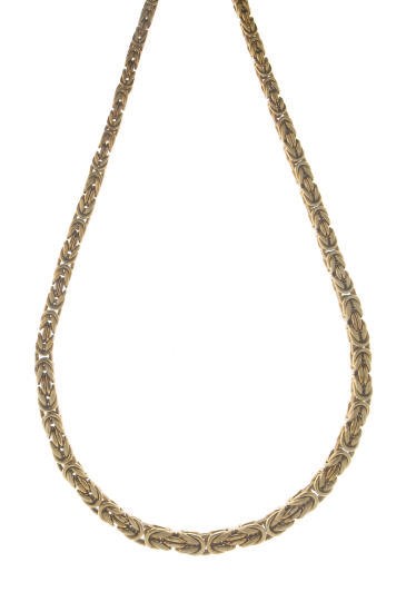 A 14K GOLD NECKLACE, BY VAN CLEEF & ARPELS