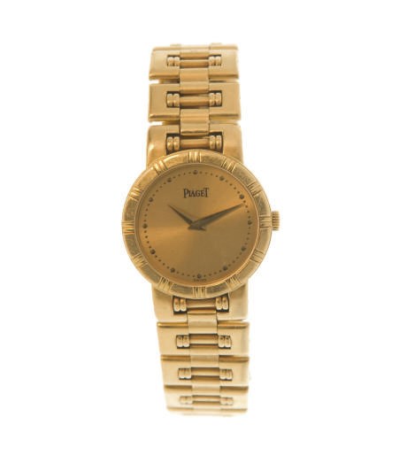 A GOLD WRISTWATCH, BY PIAGET