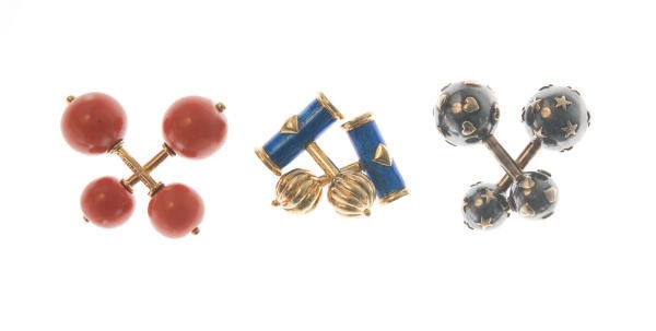 **A GROUP OF CUFFLINKS, BY JEAN SCHLUMBERGER, TIFFANY & CO.