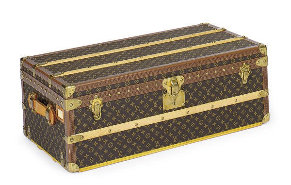 A LOUIS VUITTON TRUNK,