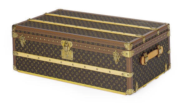A LOUIS VUITTON TRUNK,