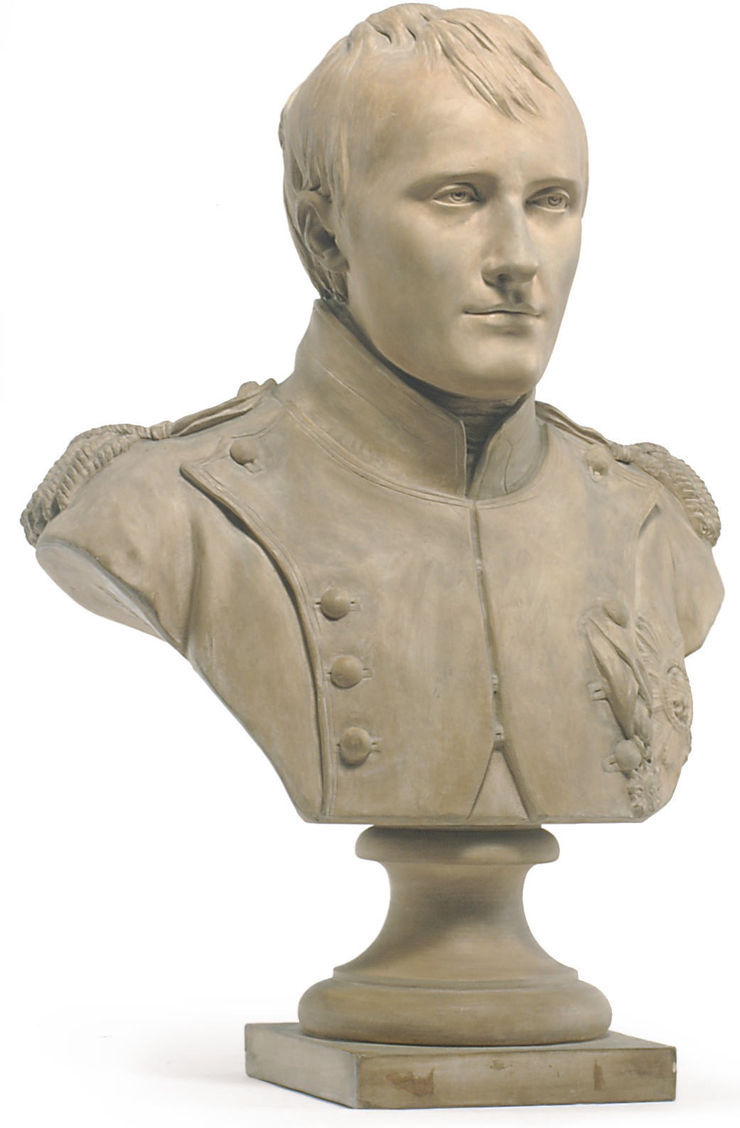 A FRENCH TERRACOTTA BUST OF NAPOLEON,