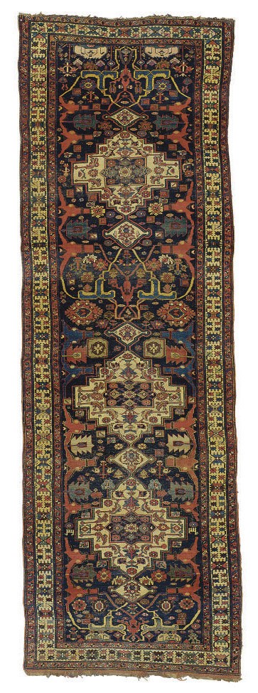 A BIDJAR GALLERY CARPET,