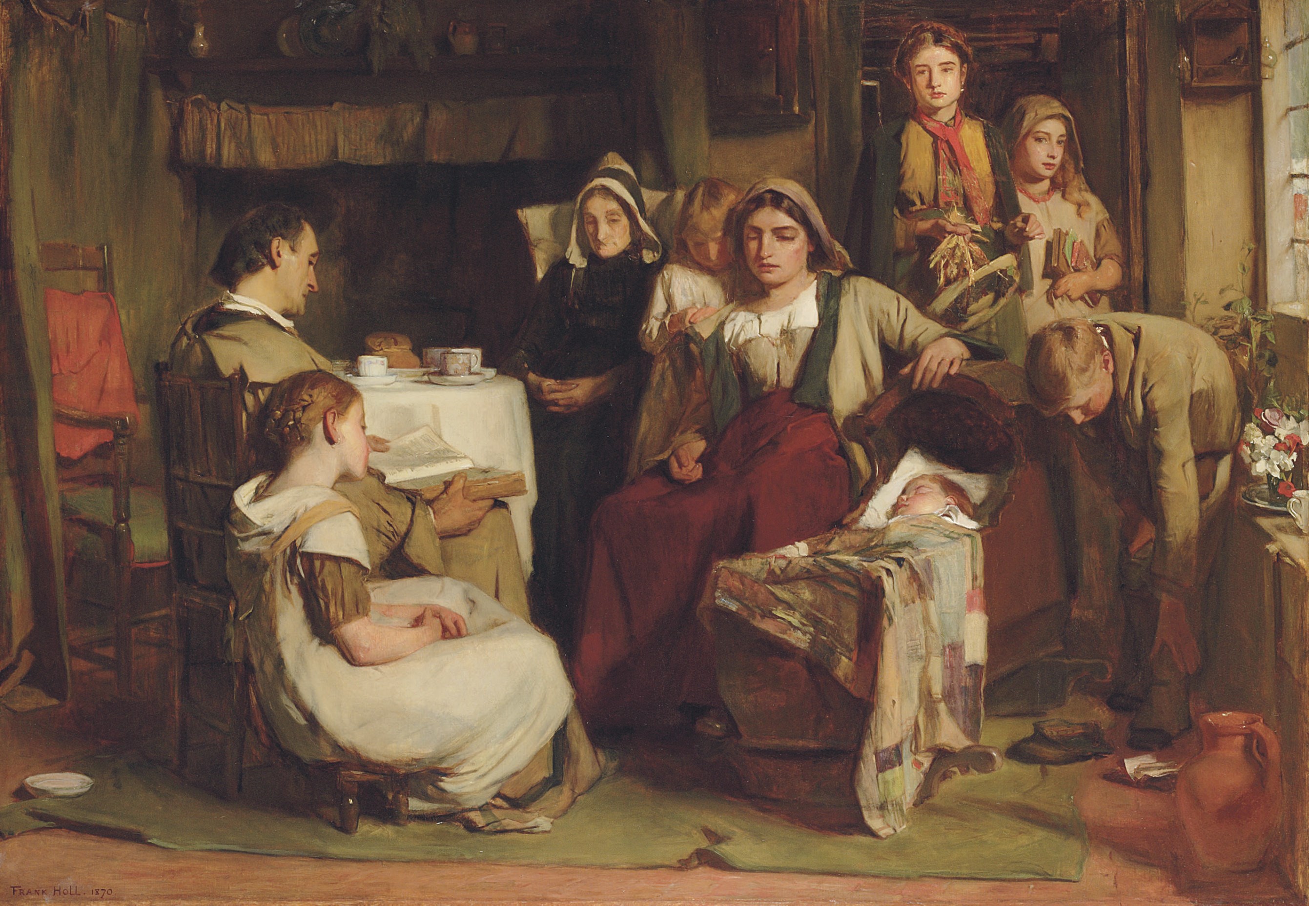 Frank Holl, R.A., A.R.W.S. (1845-1888)
