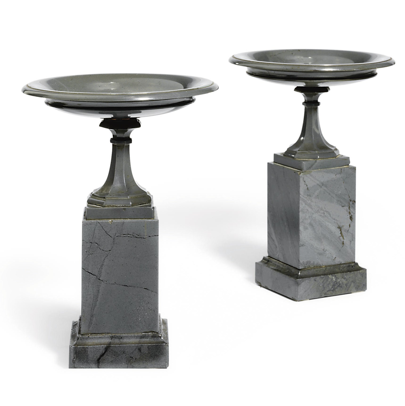A PAIR OF KALKAN JASPER TAZZE