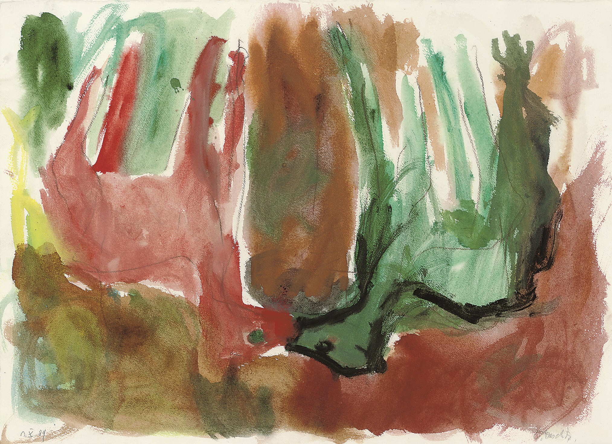 George Baselitz (b. 1938)