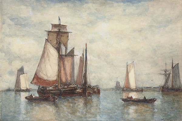 Paul Jean Charles Clays (Belgian, 1817-1900)