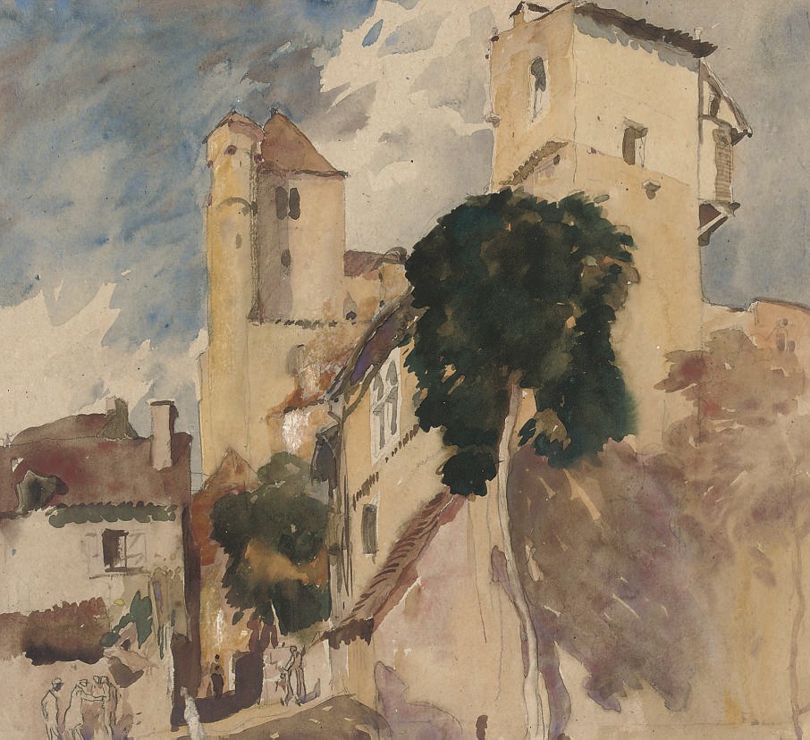 Sir Frank Brangwyn, R.A., R.W.S., P.R.B.A. (1867-1956)