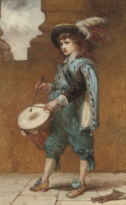 Sir John Gilbert, R.A., P.R.W.S. (1817-1897)