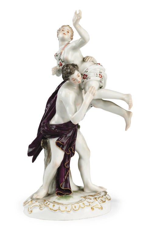 A MEISSEN GROUP 'THE RAPE OF PROSERPINE'