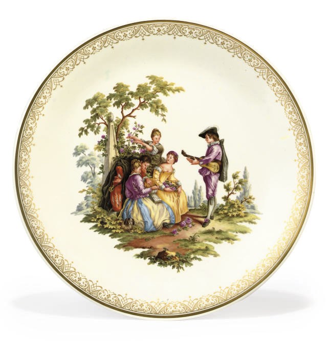 A MEISSEN CHARGER