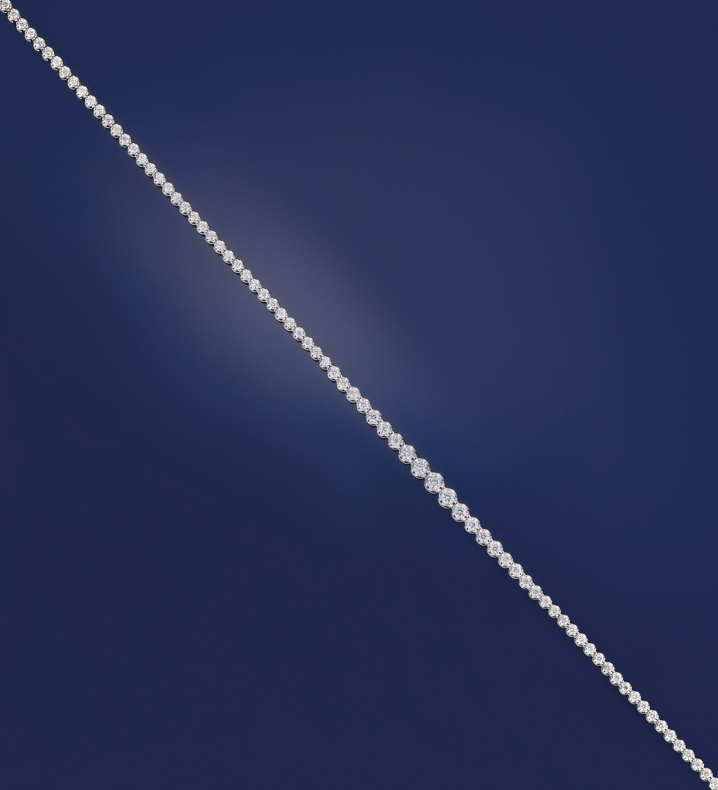 A diamond necklace