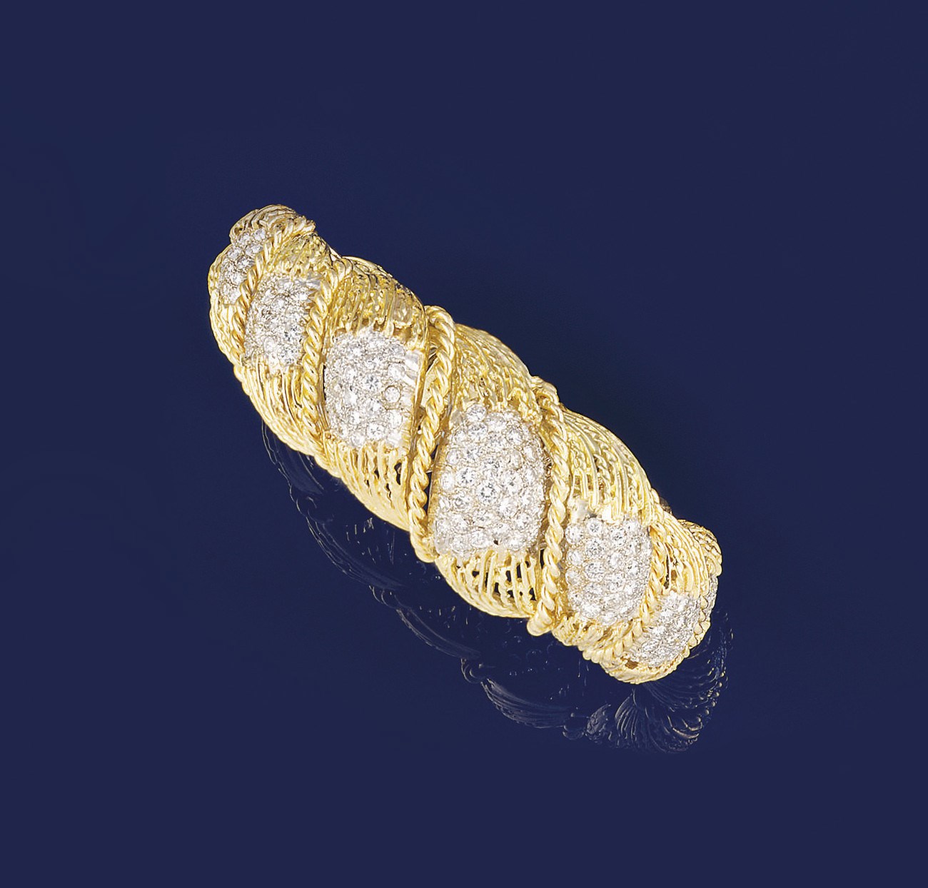 A diamond bracelet