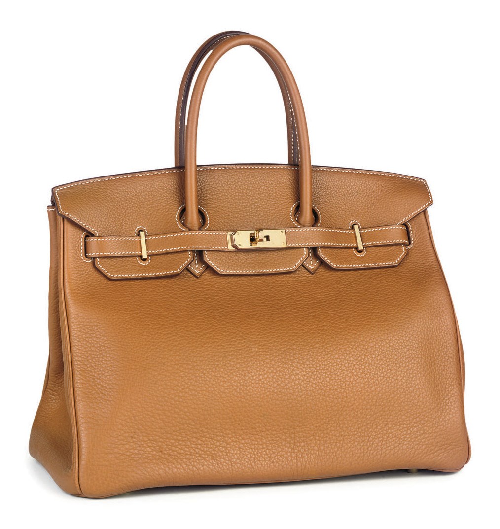 A GOLD TAURILLON CLEMENCE BIRKIN