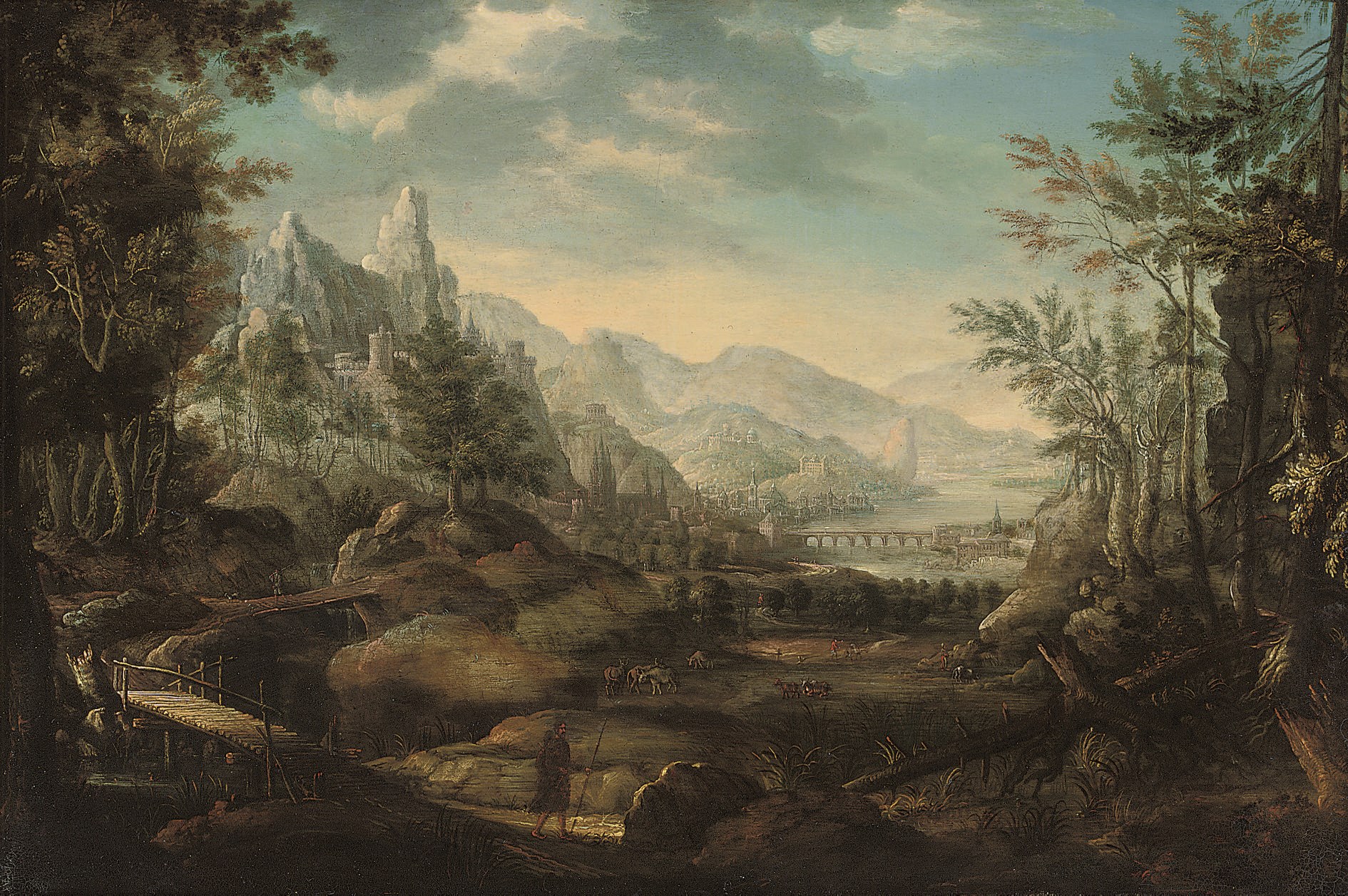 Attributed to Christian Georg Schütz II (Flörsheim 1758-1823 Frankfurt)