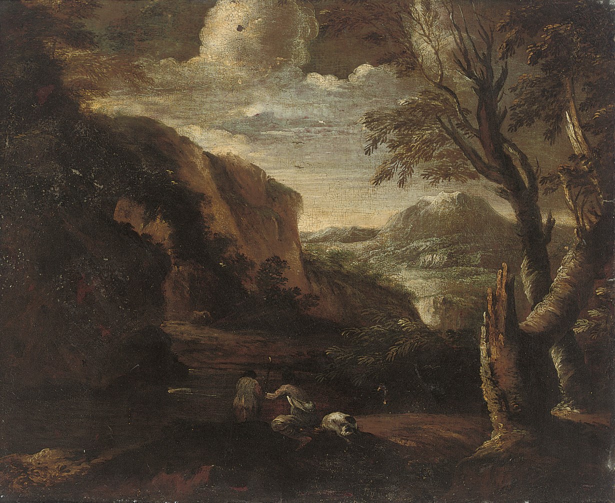 Circle of Salvator Rosa (Arenella 1615-1673 Rome)