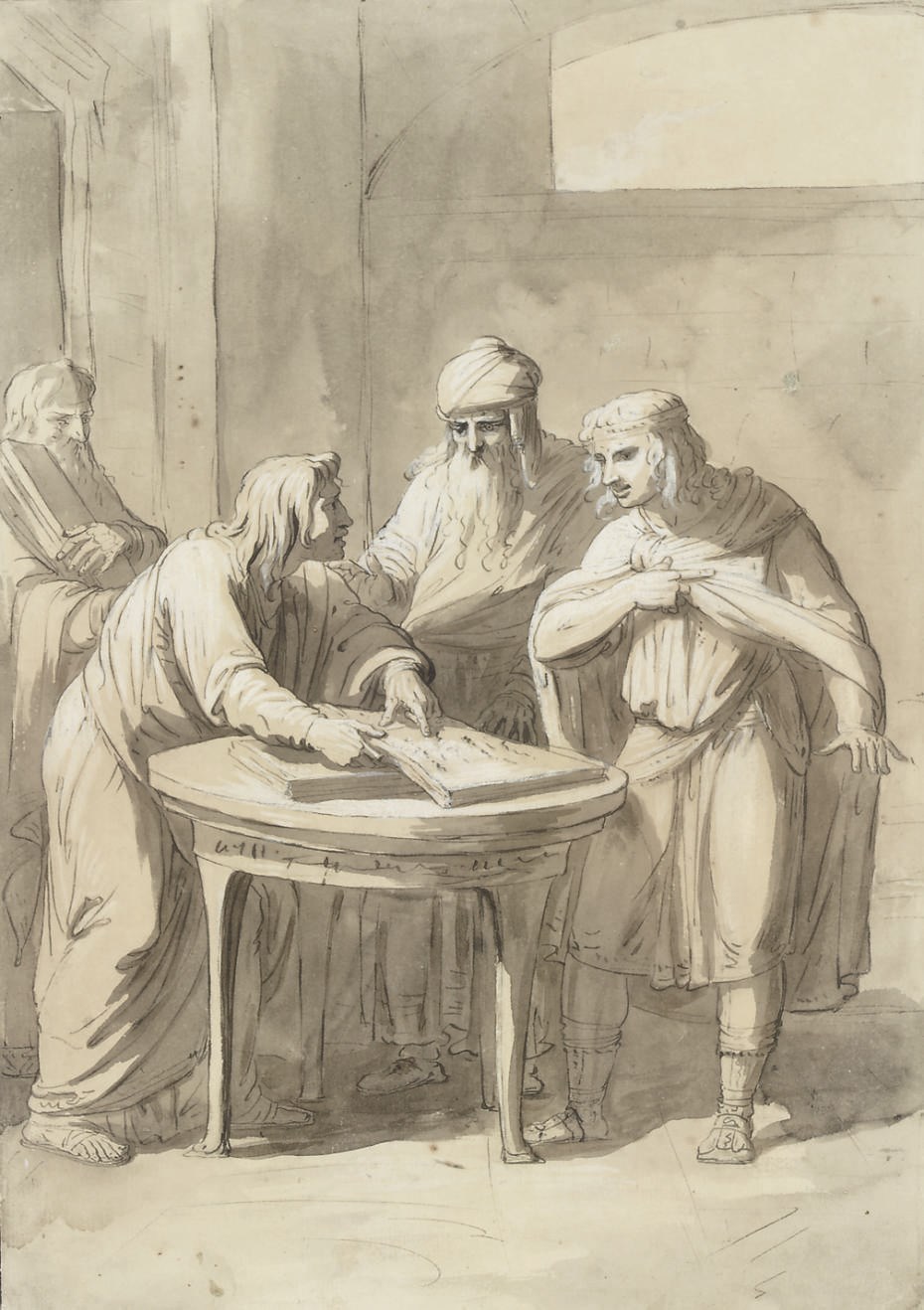 Attributed to Antonio Pietro Francesco Zucchi, A, R.A. (Venice 1726-1795 Rome)