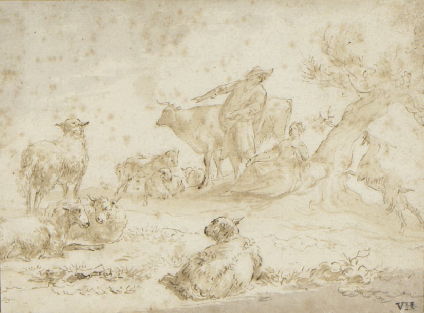 Nicolaes Pietersz. Berchem (Haarlem 1620-1683 Amsterdam)