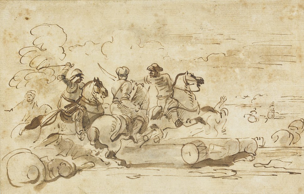 Attributed to Jacques Courtois, Il Borgognone (Saint-Hippolyte 1621-1676 Rome)
