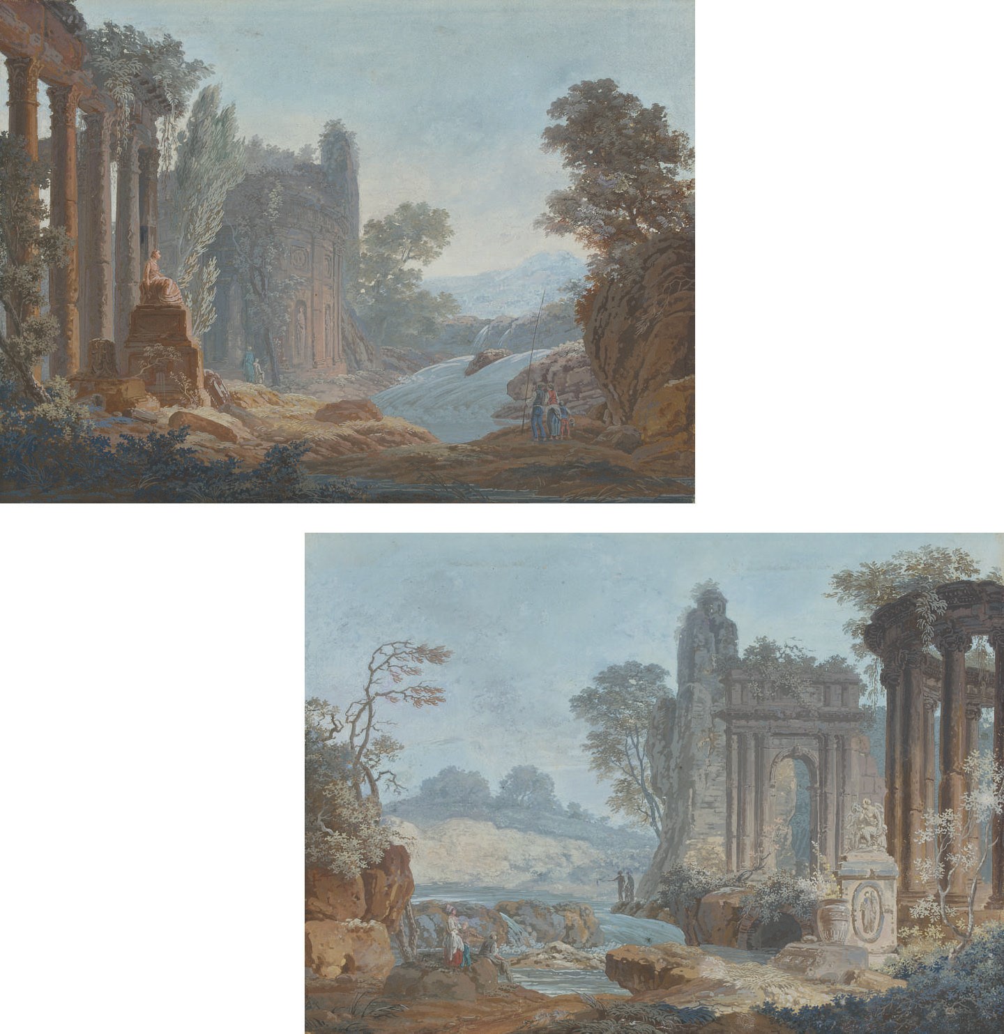Attributed to Jean-Henri-Alexandre Pernet (Paris circa 1763-circa 1789)
