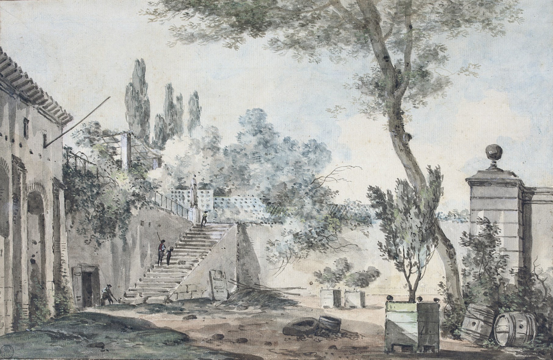 Louis-Gabriel Moreau, called L'aîné (Paris 1740-1805)