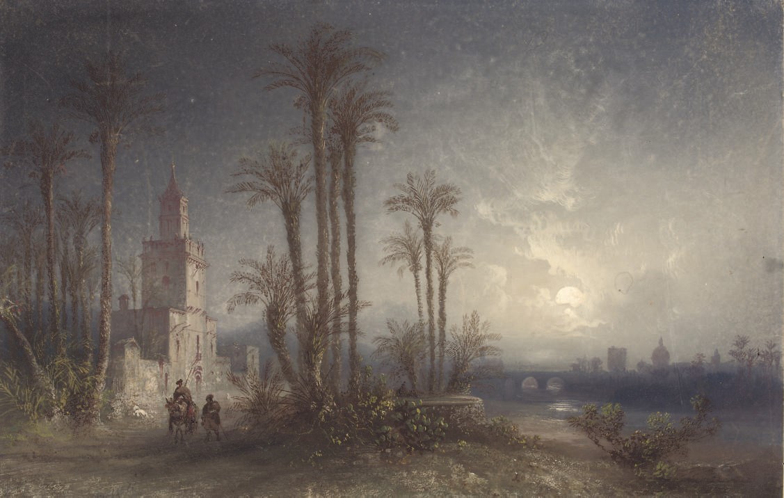Carlo Bossoli (Davesco 1815-1884 Turin)