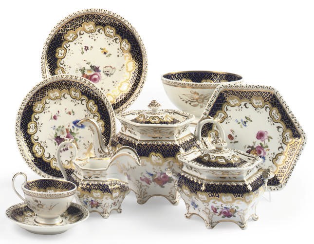 A RIDGWAYS PART TEA SERVICE