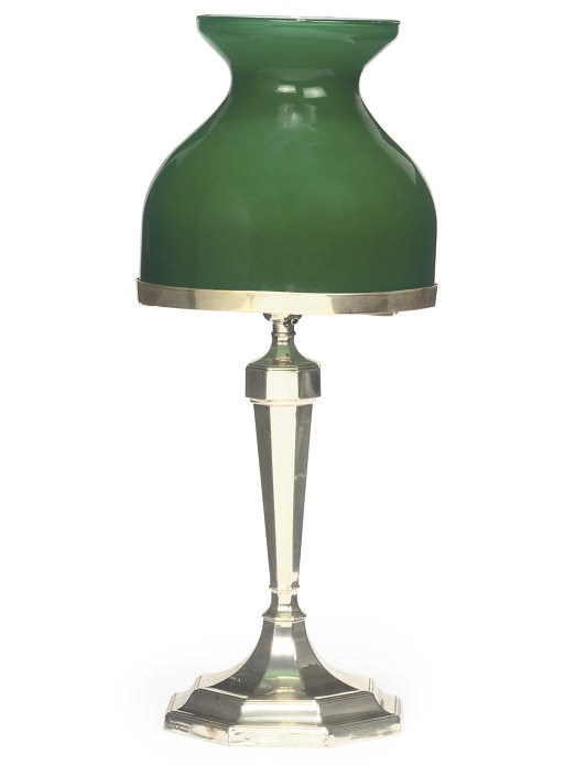 A MODERN SILVER CANDLESTICK